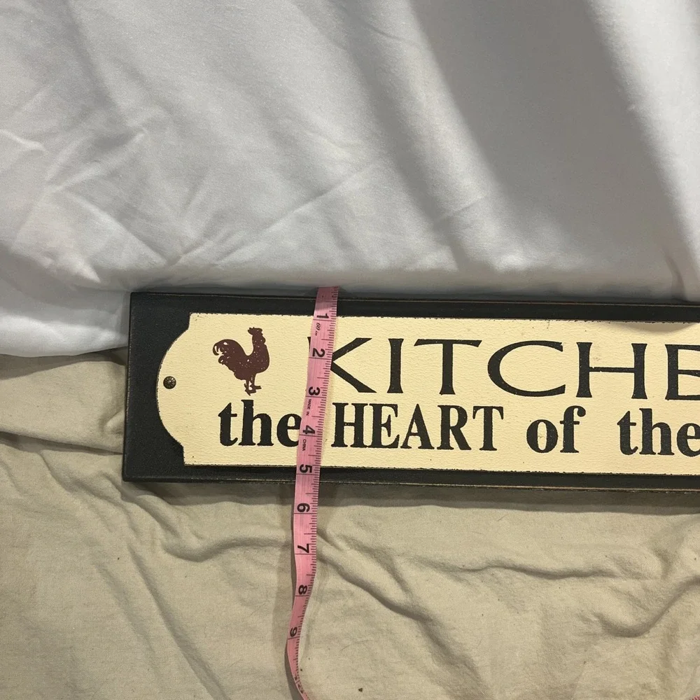 Kitchen The Heart Of The‎ Home kitchen  Sign rustic